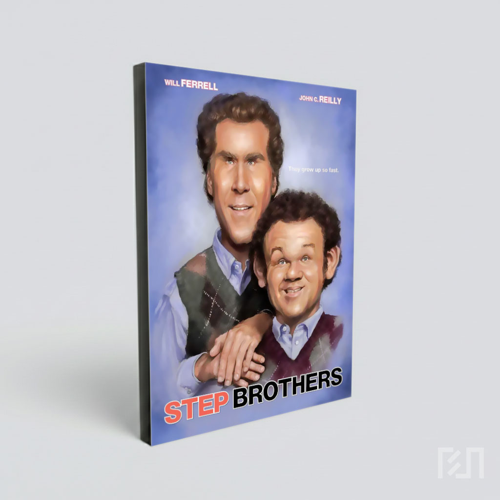 Poster Film Step Brothers: Will Ferrell & John C. Reilly