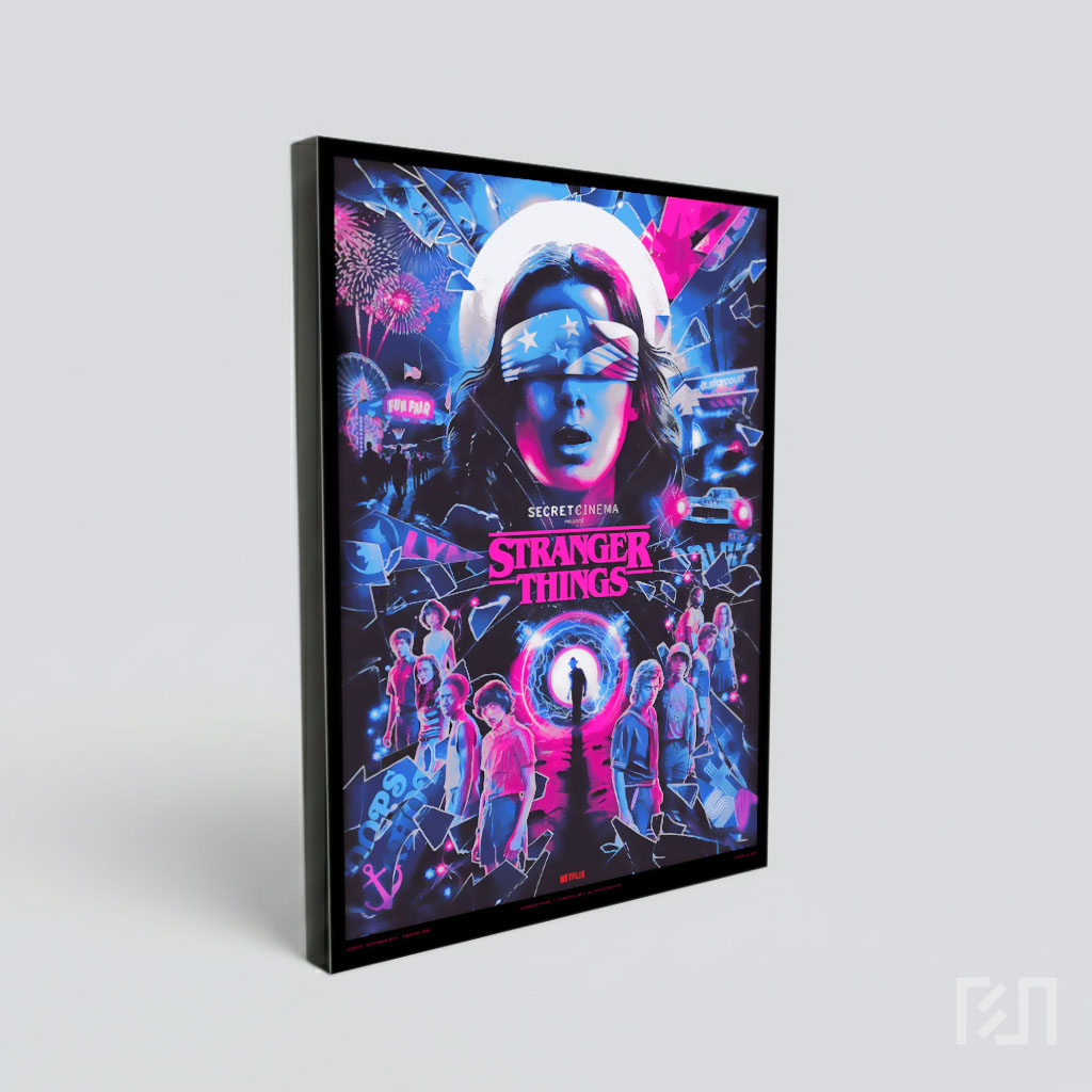 Poster Film Stranger Things Secret Cinema