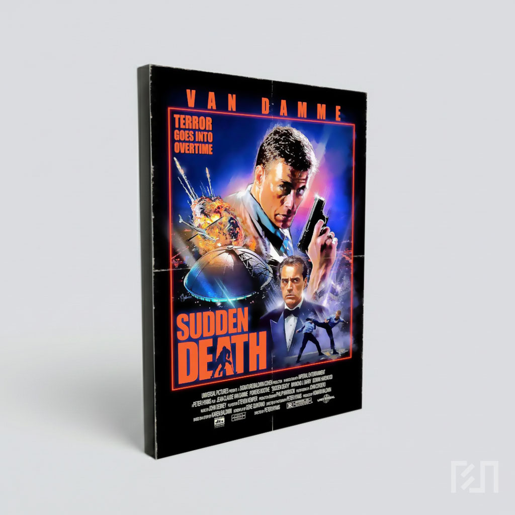 Poster Film Sudden Death (1995)