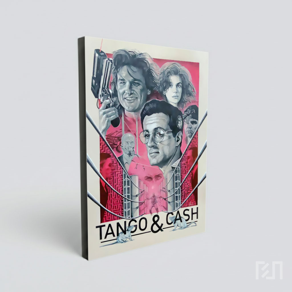 Poster Film Tango & Cash Sylvester Stallone Kurt Russell
