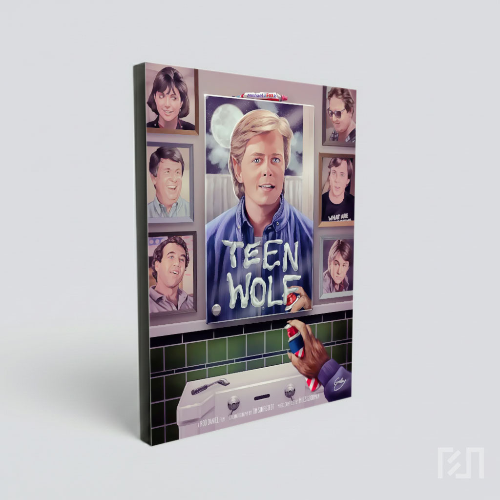 Poster Film Teen Wolf Michael J. Fox