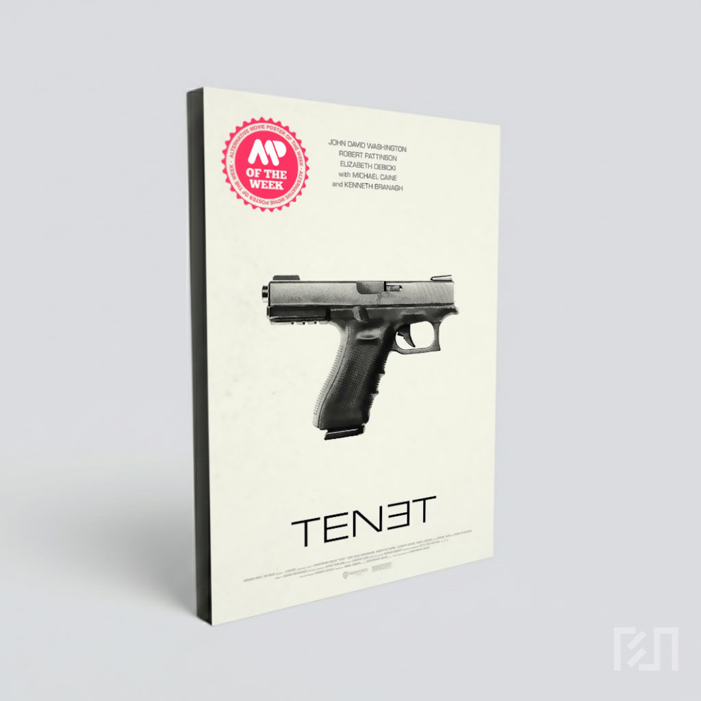 Poster Film Tenet Minimalis