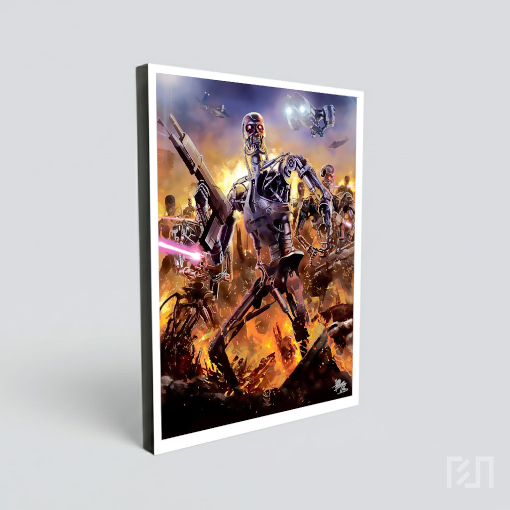 Poster Film Terminator: Pasukan Robot Masa Depan