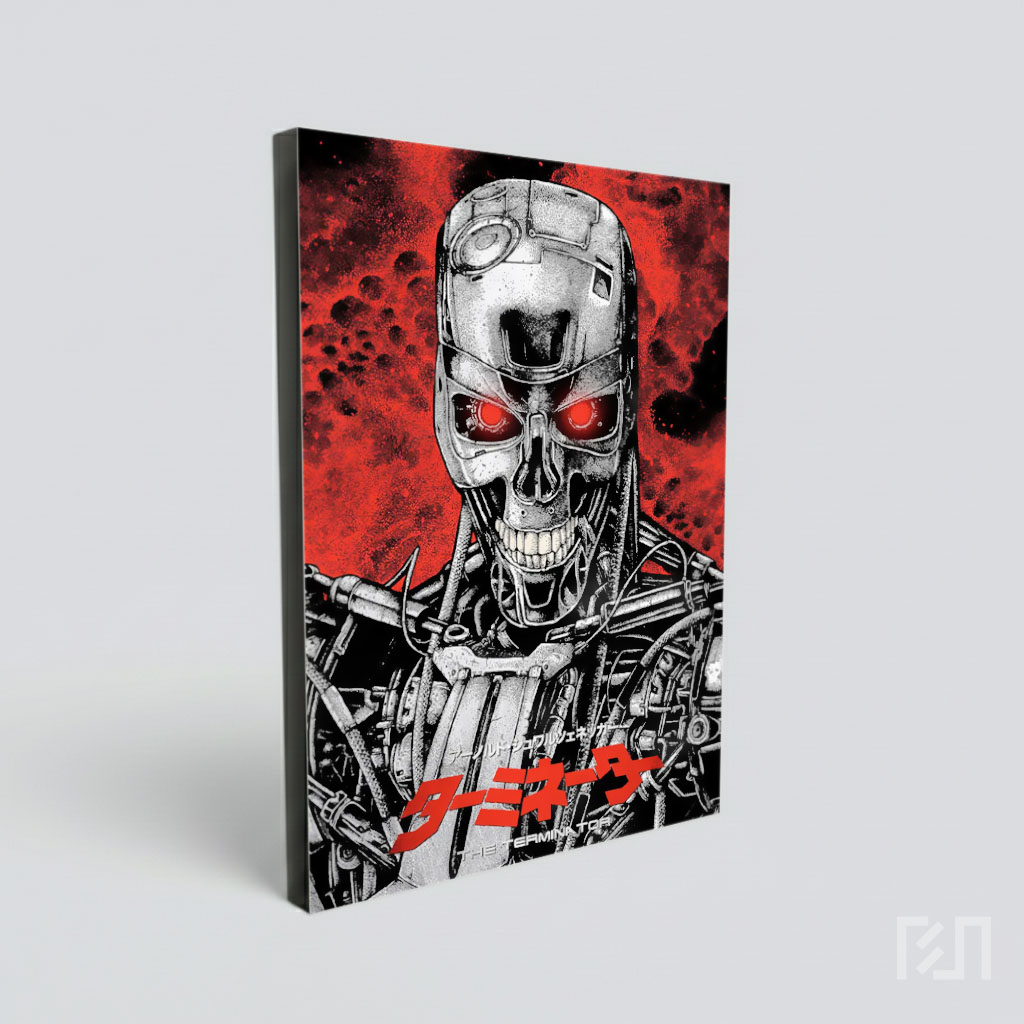 Poster Film Terminator T-800 Ikonik