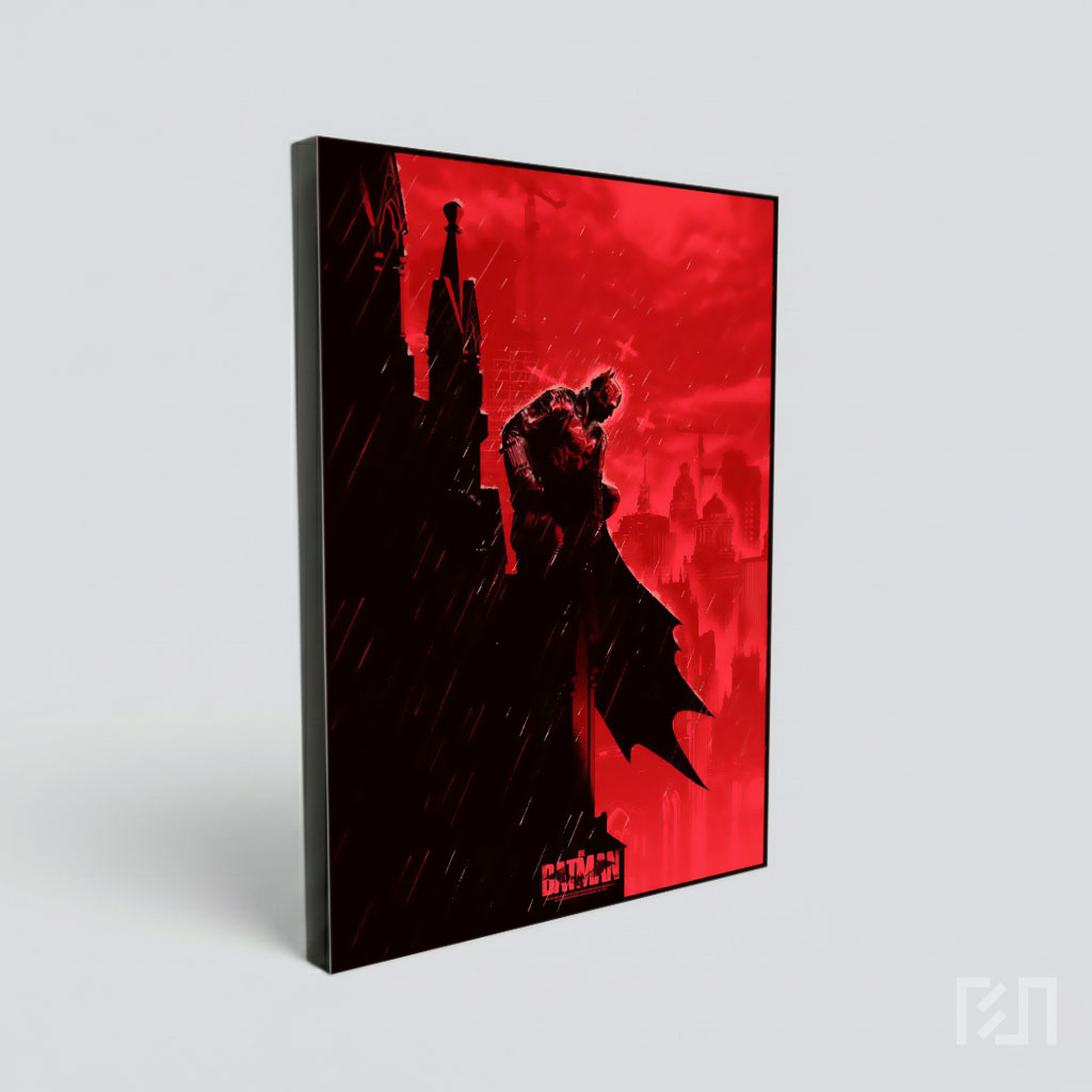 Poster Film The Batman (2022) Nuansa Merah
