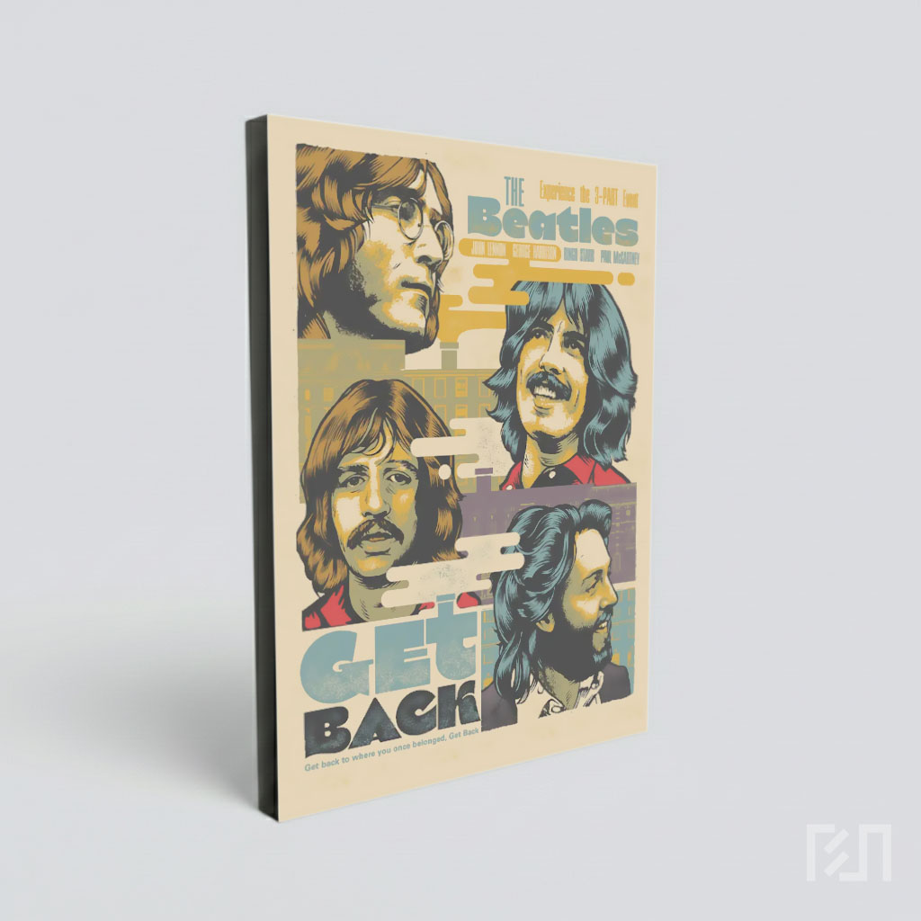 Poster Film The Beatles: Get Back