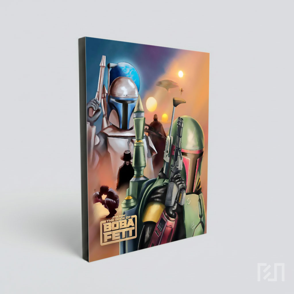 Poster Film The Book of Boba Fett