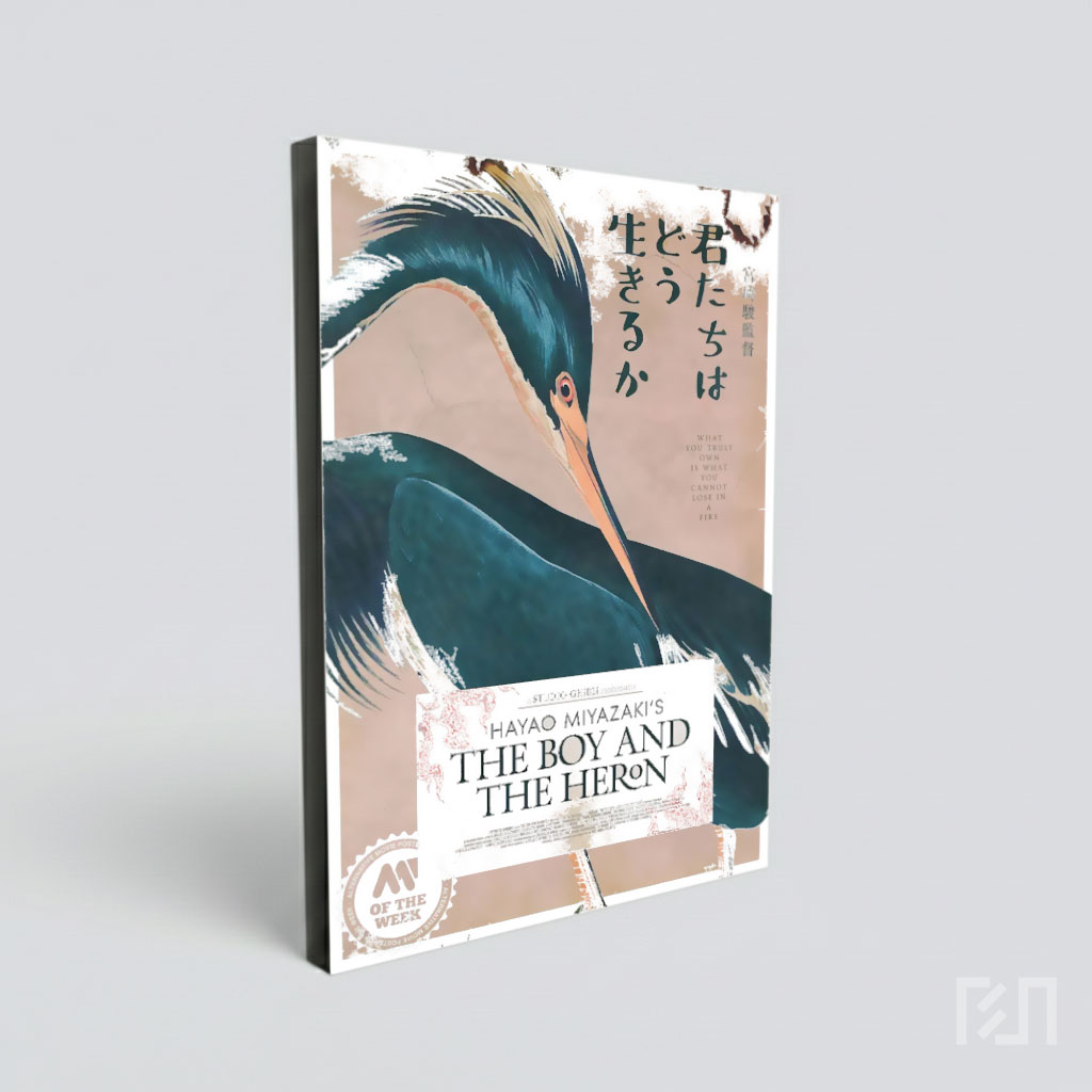 Poster Film The Boy and the Heron Karya Hayao Miyazaki