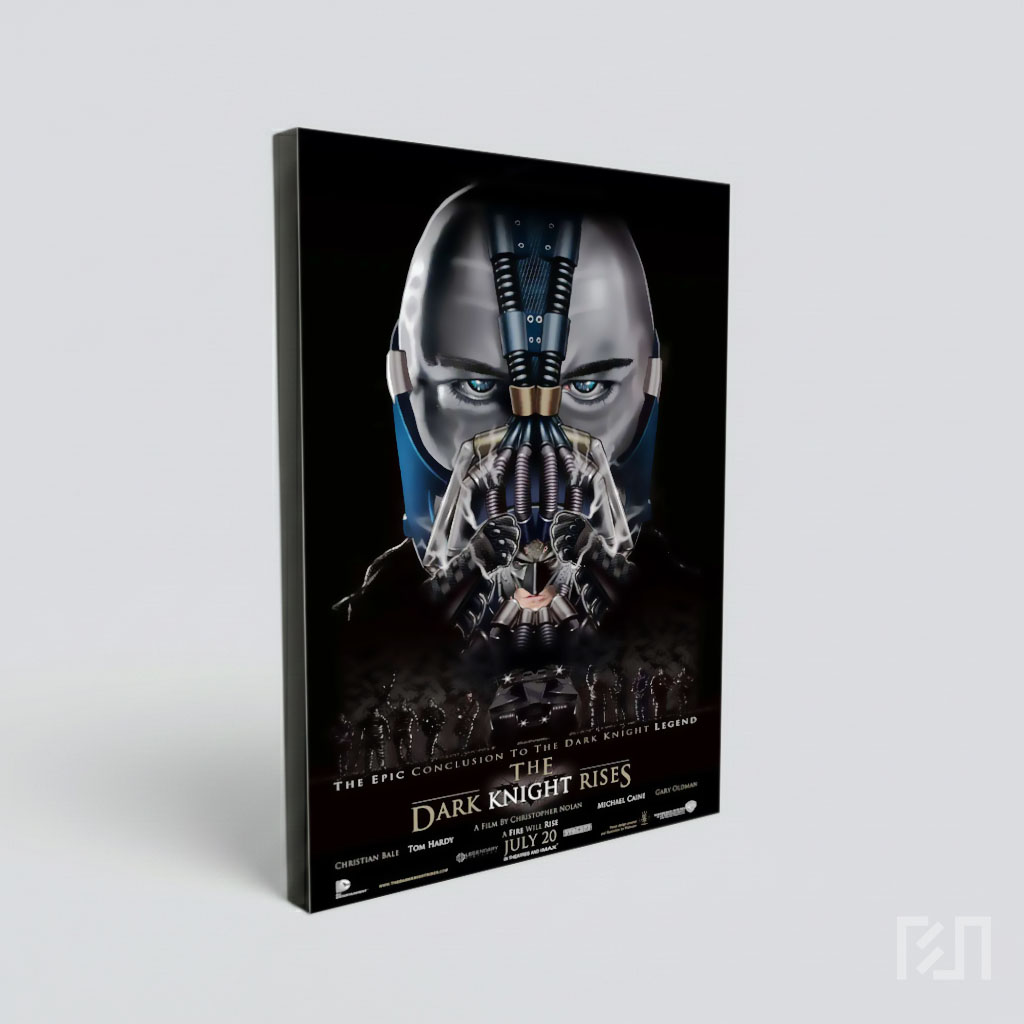 Poster Film The Dark Knight Rises Menampilkan Bane