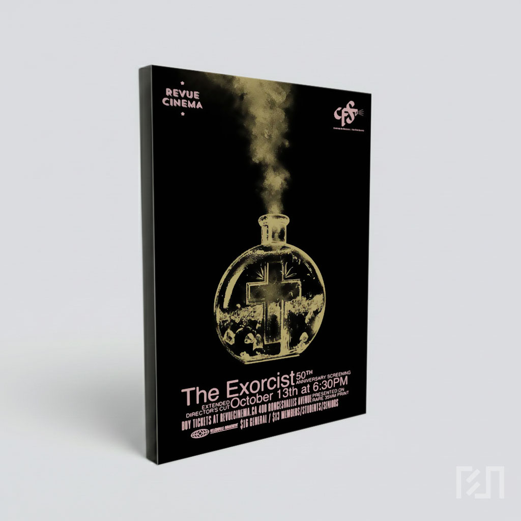 Poster Film The Exorcist 50th Anniversary