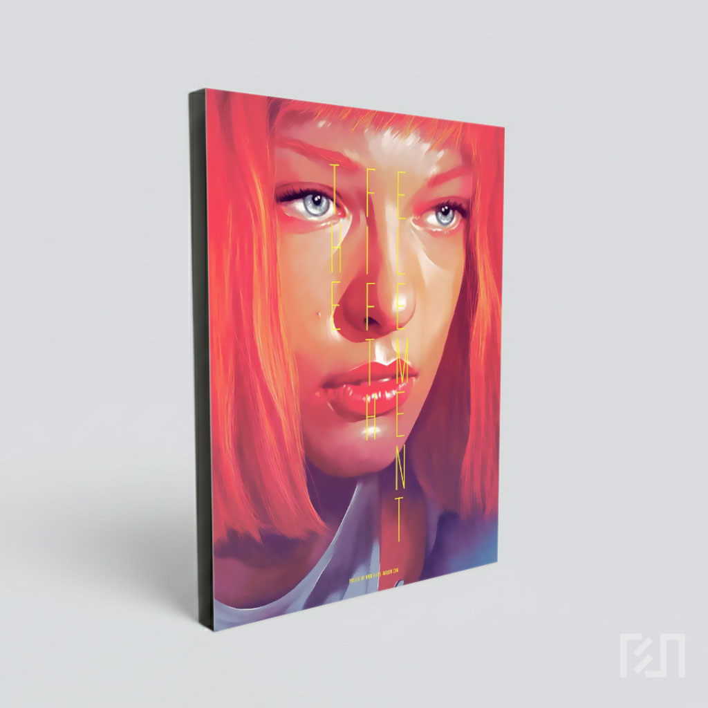 Poster Film The Fifth Element Karakter Leeloo