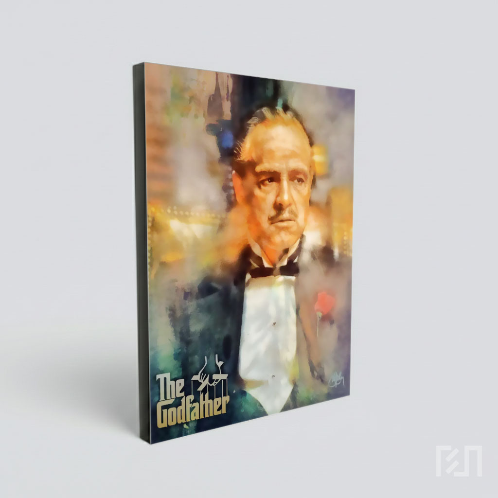 Poster Film The Godfather Don Vito Corleone