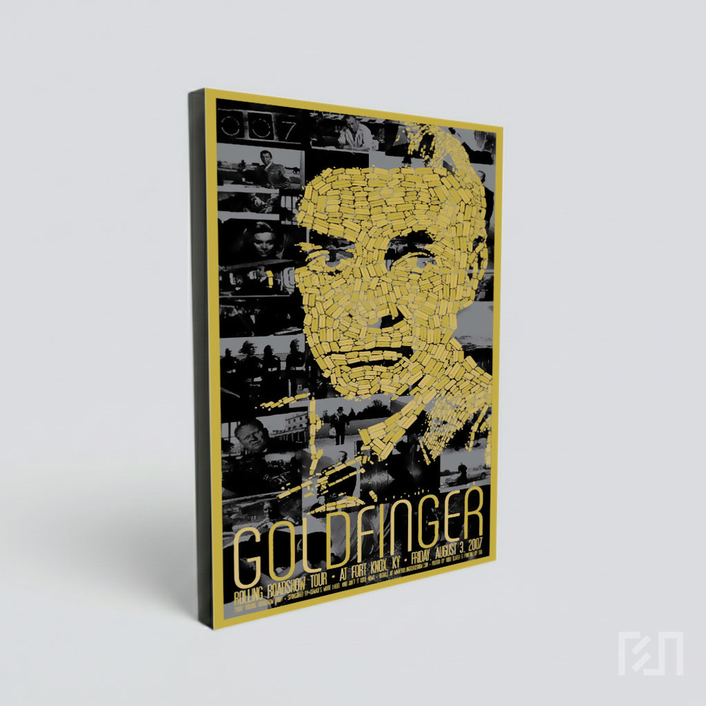 Poster Film The Goldfinger
