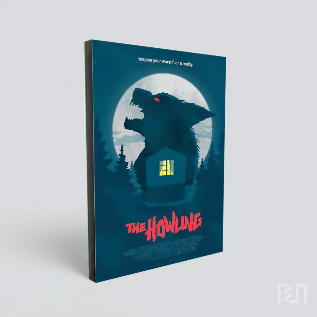 Poster Film The Howling Horor Werewolf