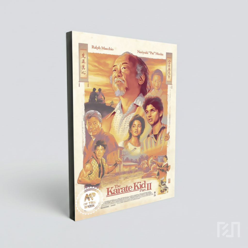 Poster Film The Karate Kid Part II