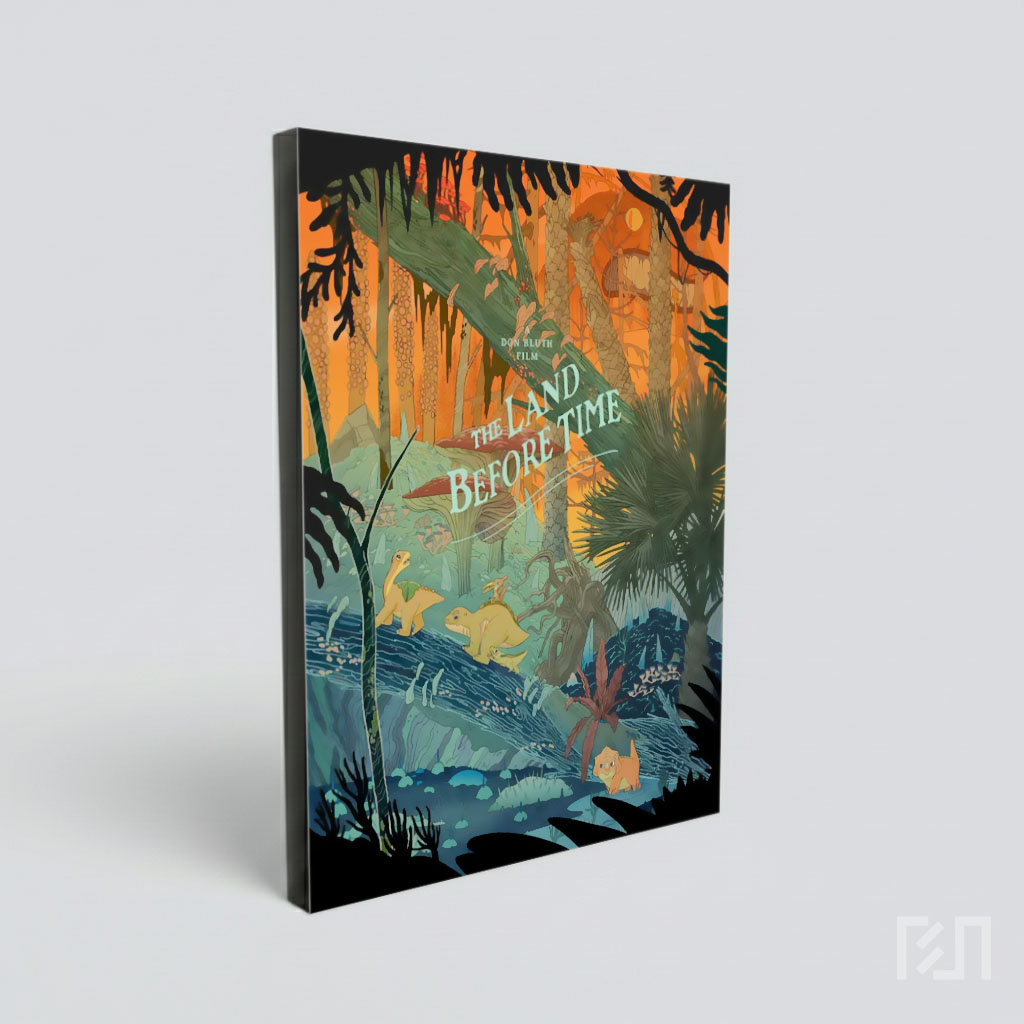 Poster Film The Land Before Time Karya Don Bluth