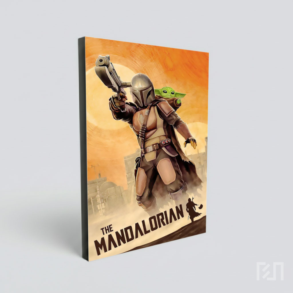 Poster Film The Mandalorian dan Grogu