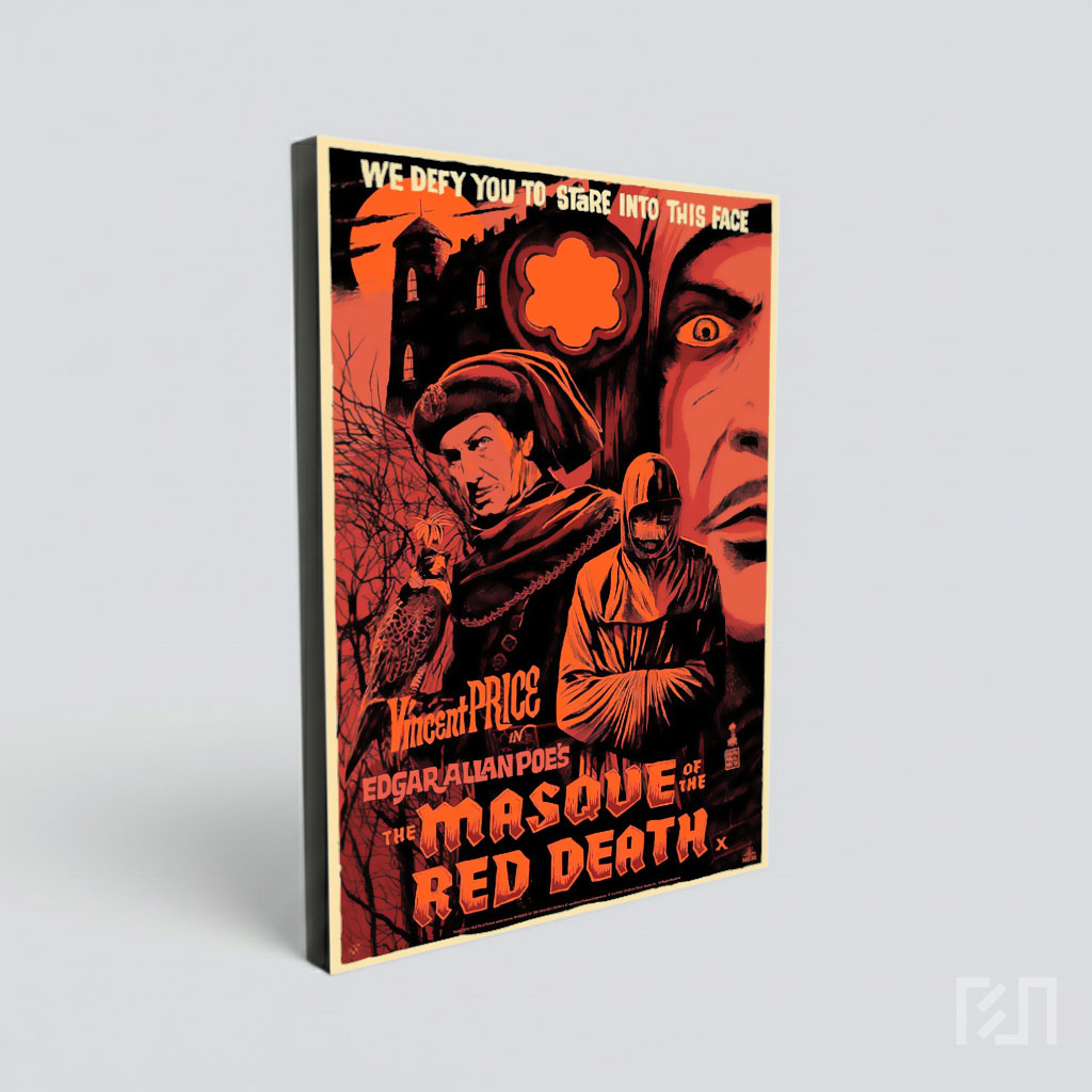 Poster Film The Masque of the Red Death Vincent Price