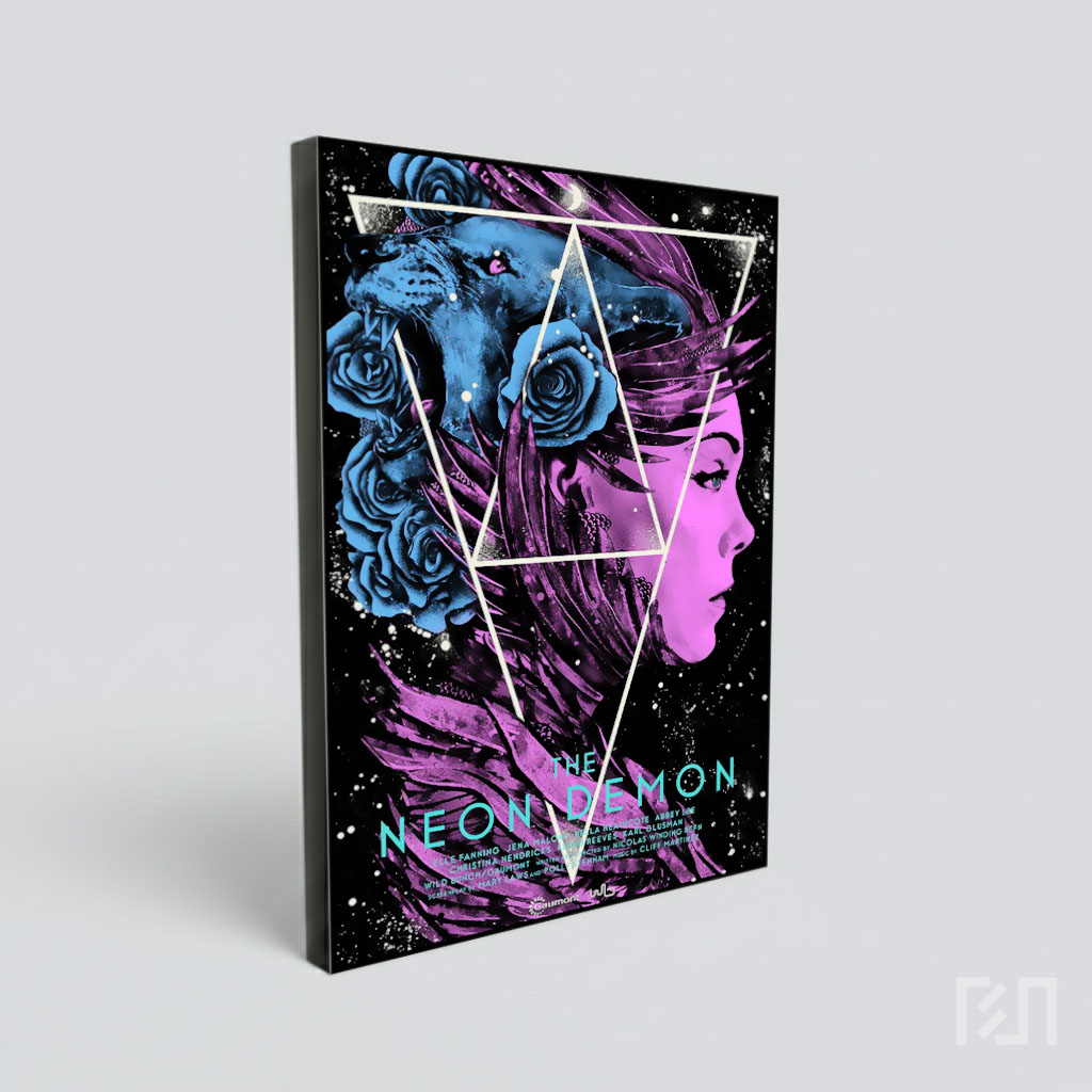 Poster Film The Neon Demon Seni Digital