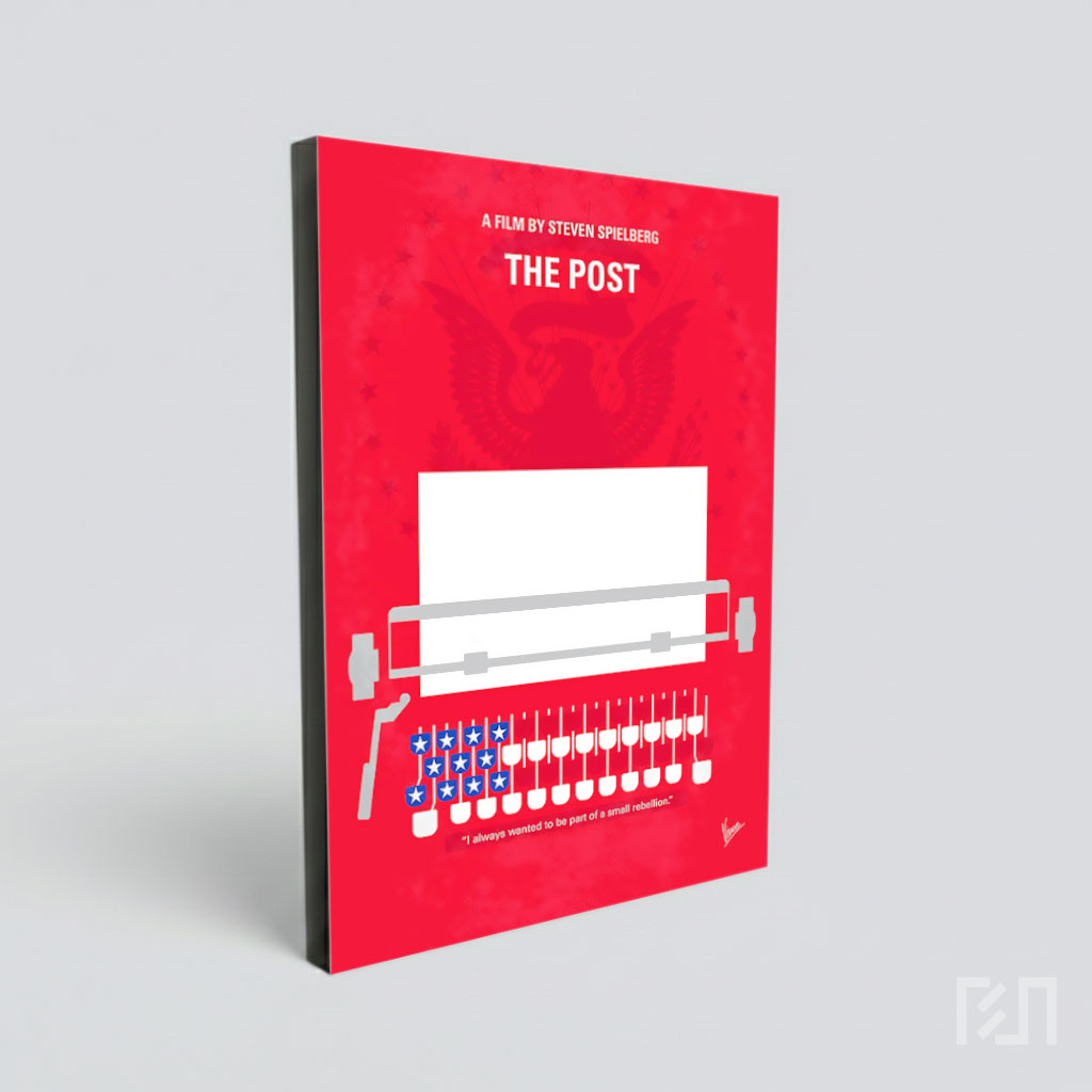 Poster Film The Post: Desain Minimalis Ikonik