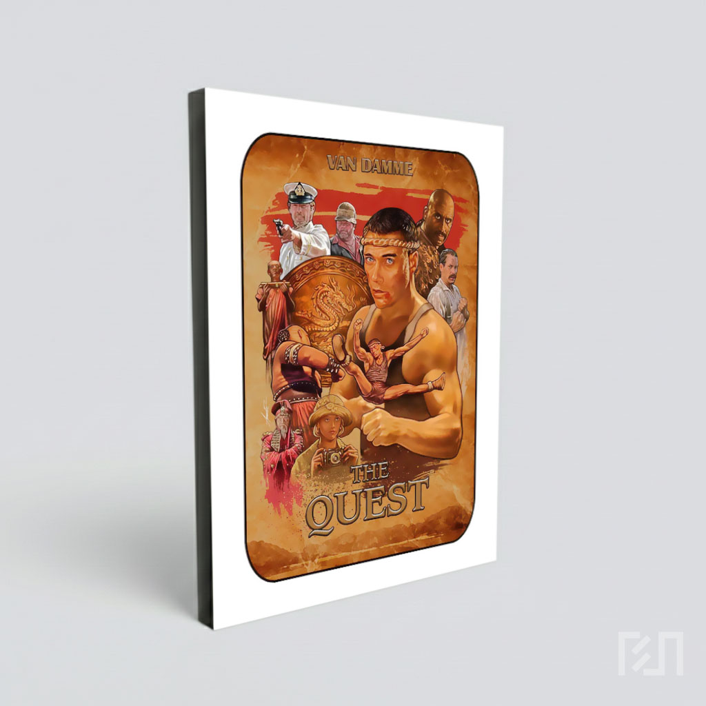 Poster Film The Quest Jean-Claude Van Damme