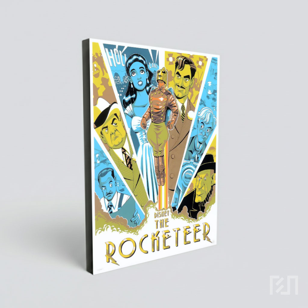Poster Film The Rocketeer Disney