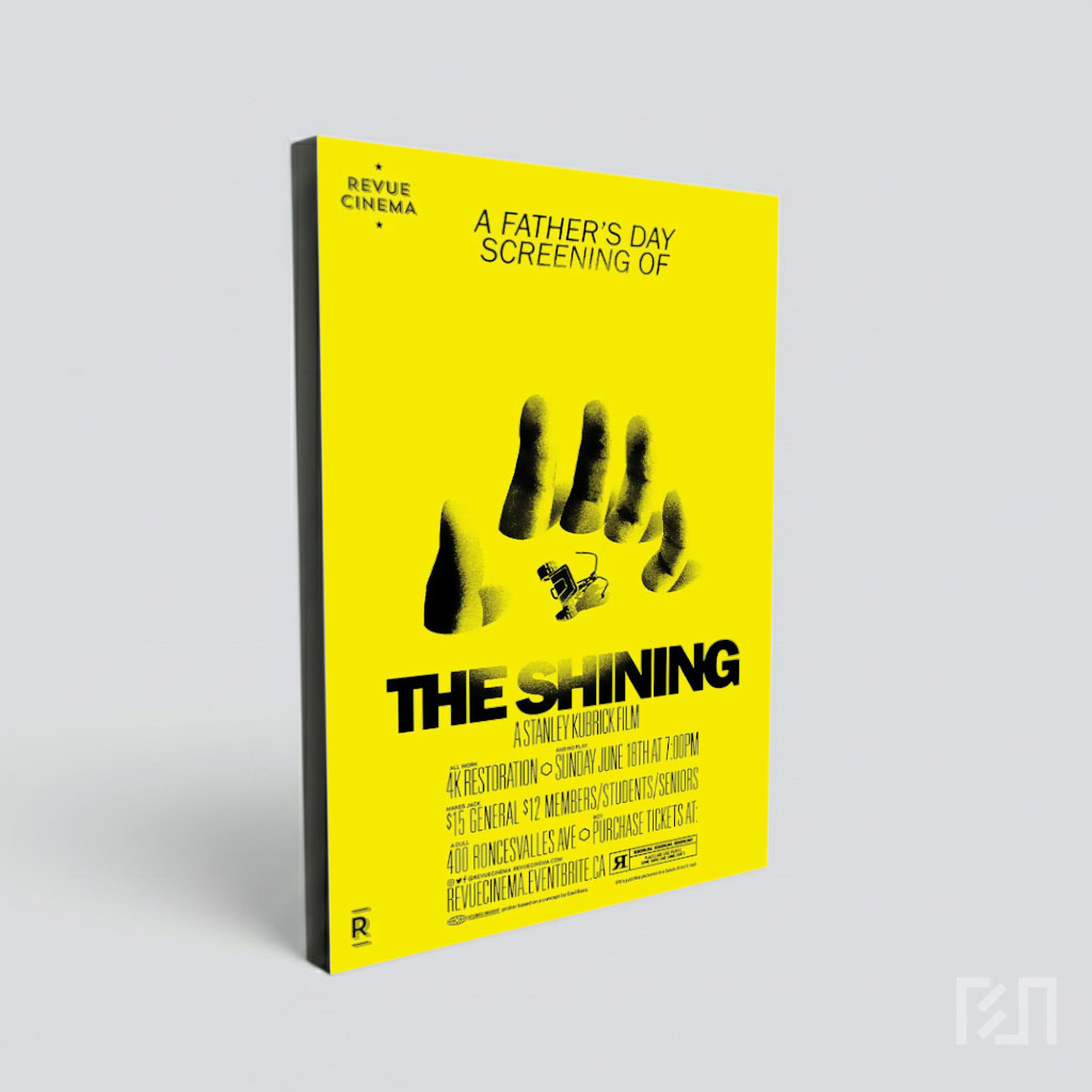 Poster Film The Shining 4K Restoration
