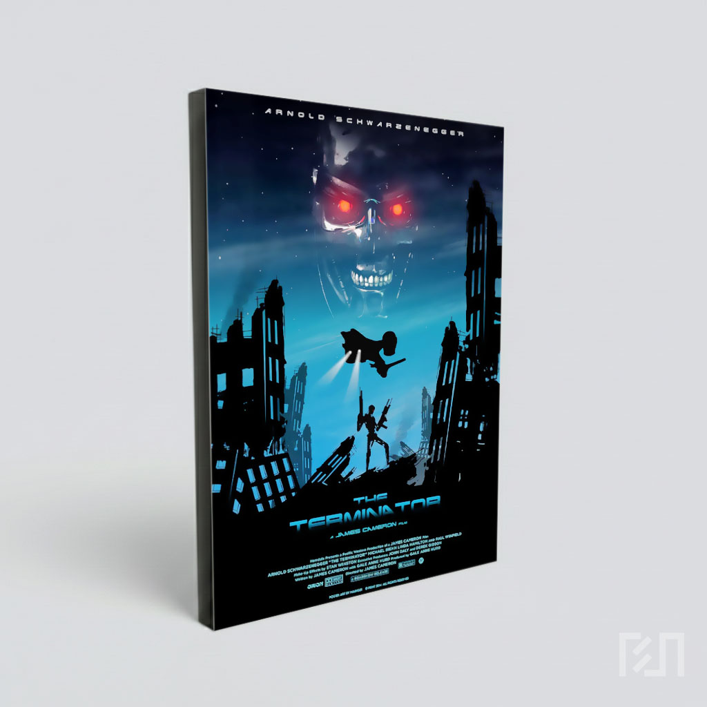 Poster Film The Terminator: Masa Depan Apokaliptik