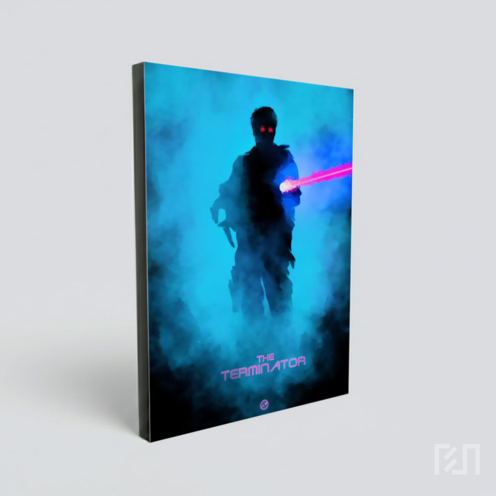 Poster Film The Terminator Minimalis