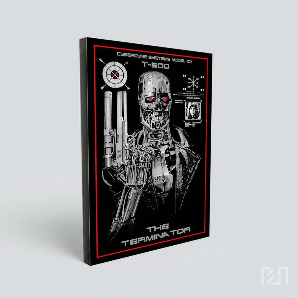 Poster Film The Terminator T-800