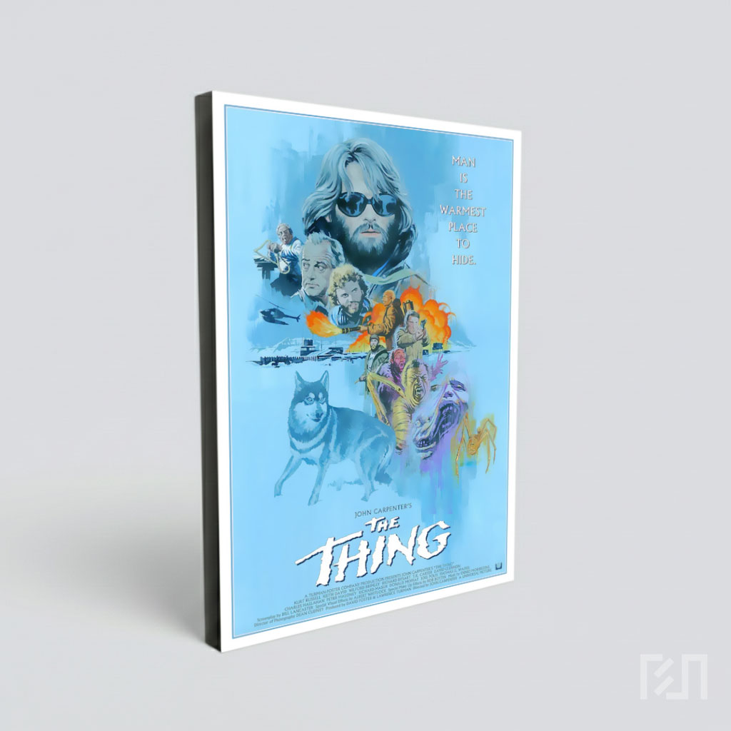 Poster Film The Thing (1982) Karya John Carpenter