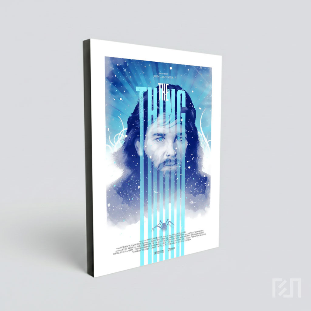 Poster Film The Thing Kurt Russell