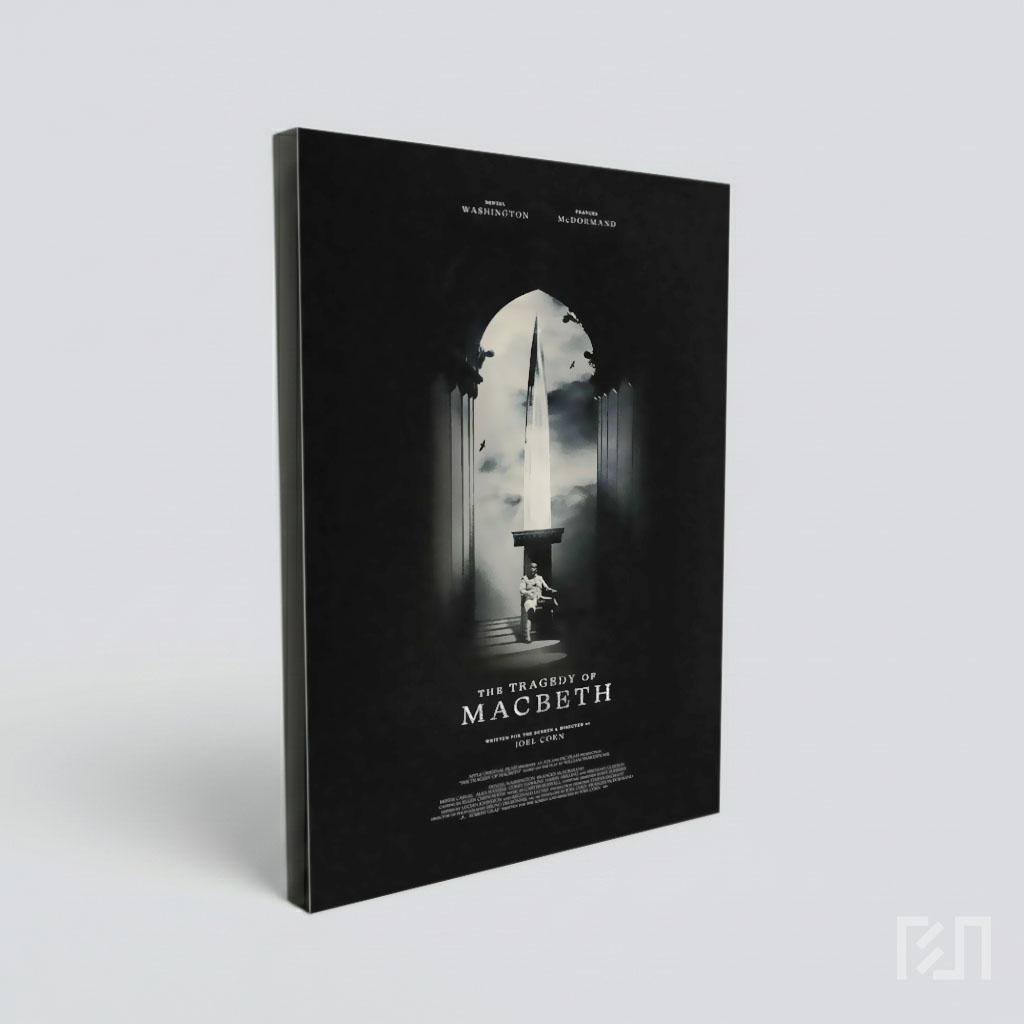 Poster Film The Tragedy of Macbeth Karya Joel Coen