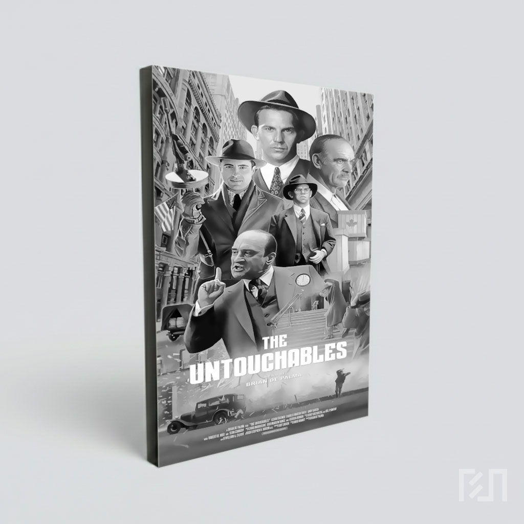 Poster Film The Untouchables