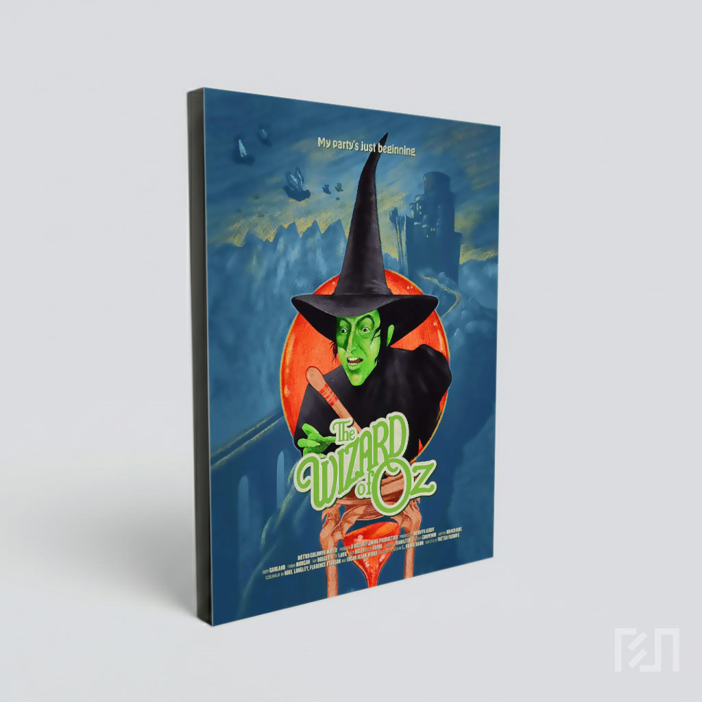 Poster Film The Wizard of Oz Penyihir Jahat dari Barat
