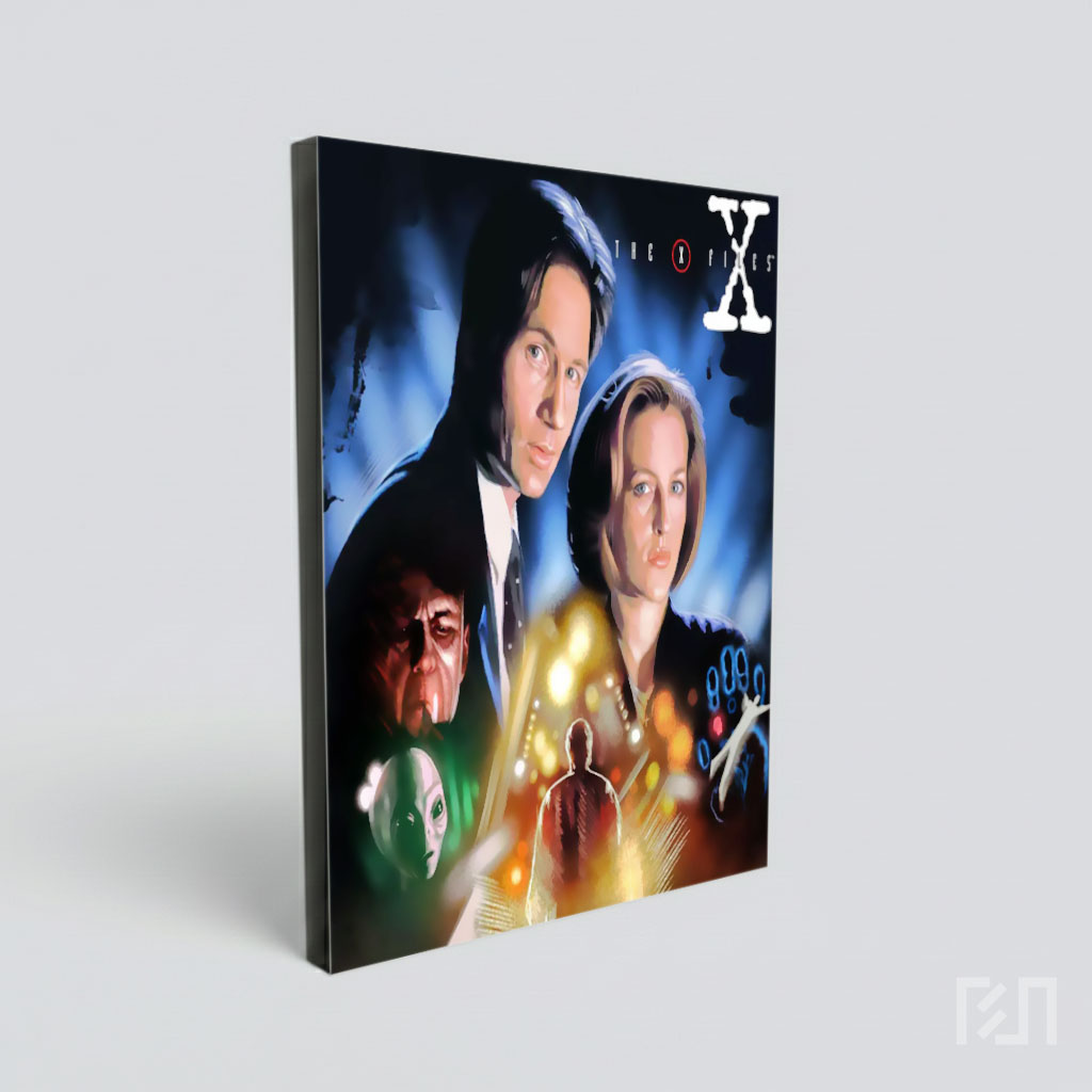 Poster Film The X-Files: Mulder dan Scully