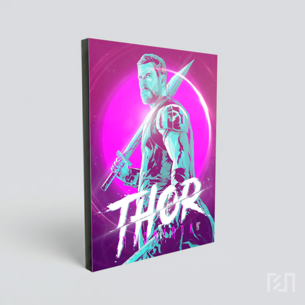 Poster Film Thor: Ragnarok - Seni Digital