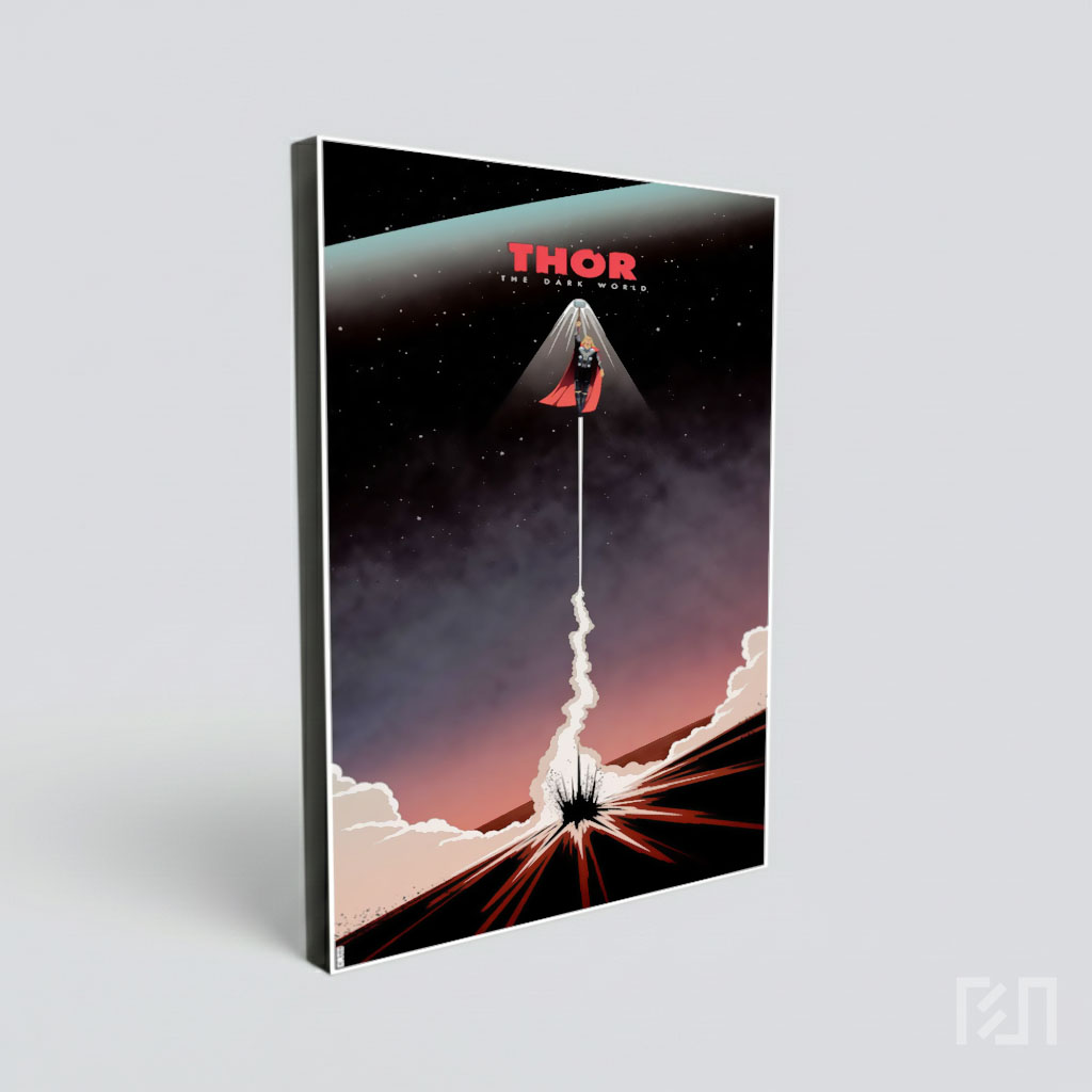 Poster Film Thor: The Dark World Minimalis