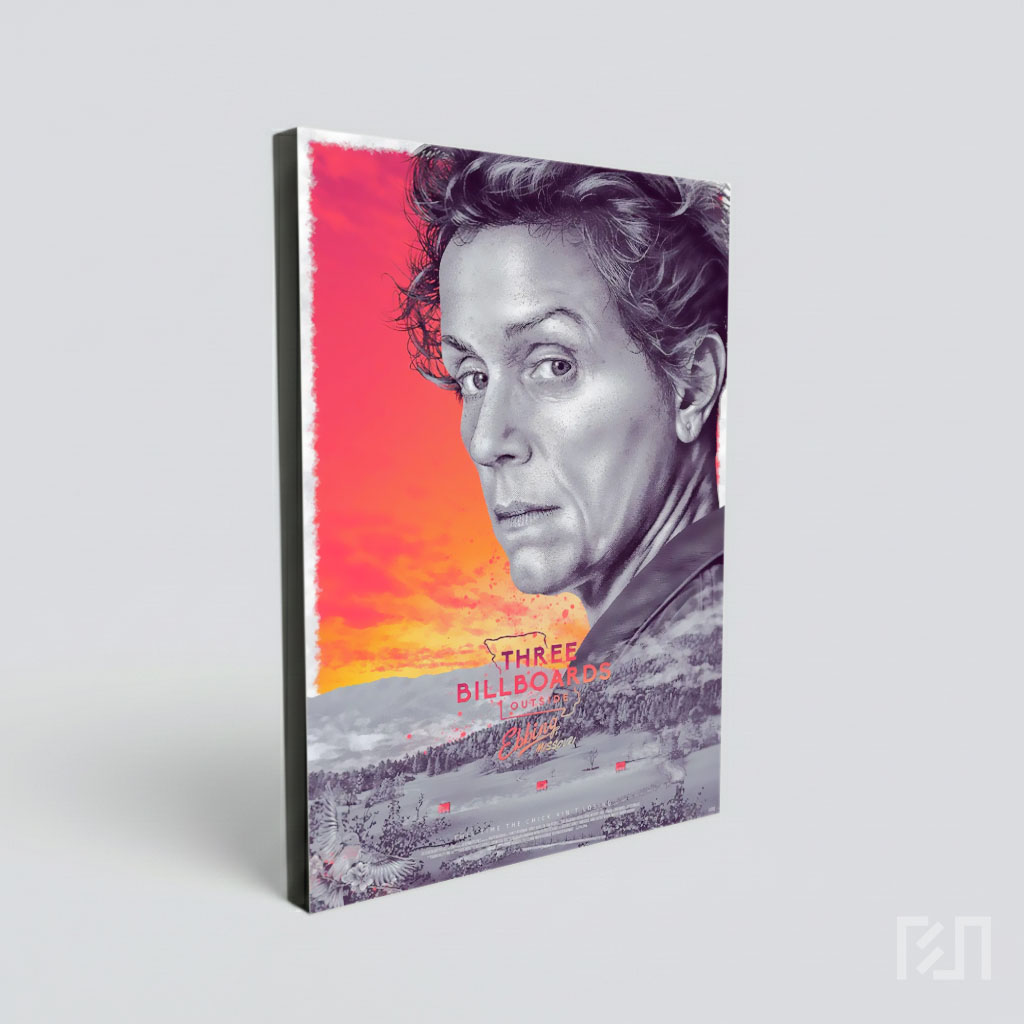 Poster Film Three Billboards Outside Ebbing Missouri