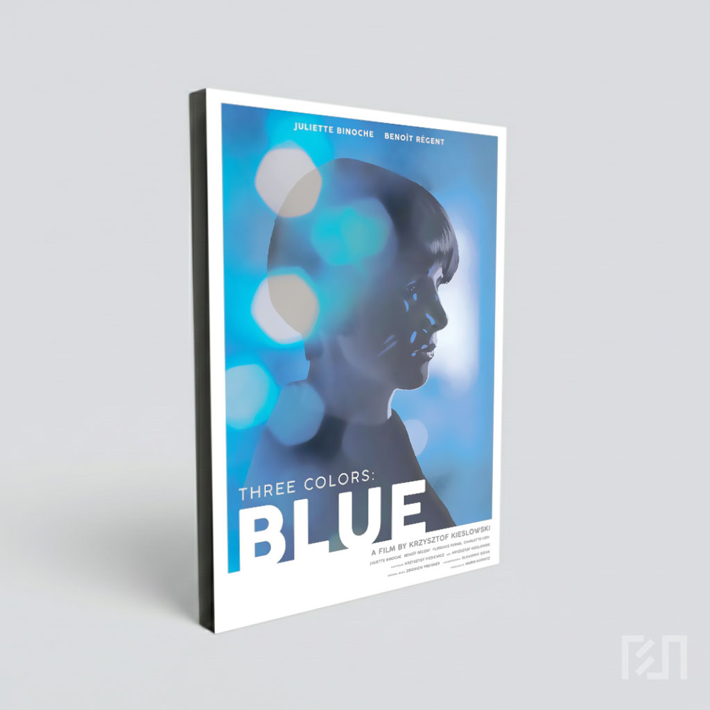 Poster Film Three Colors: Blue