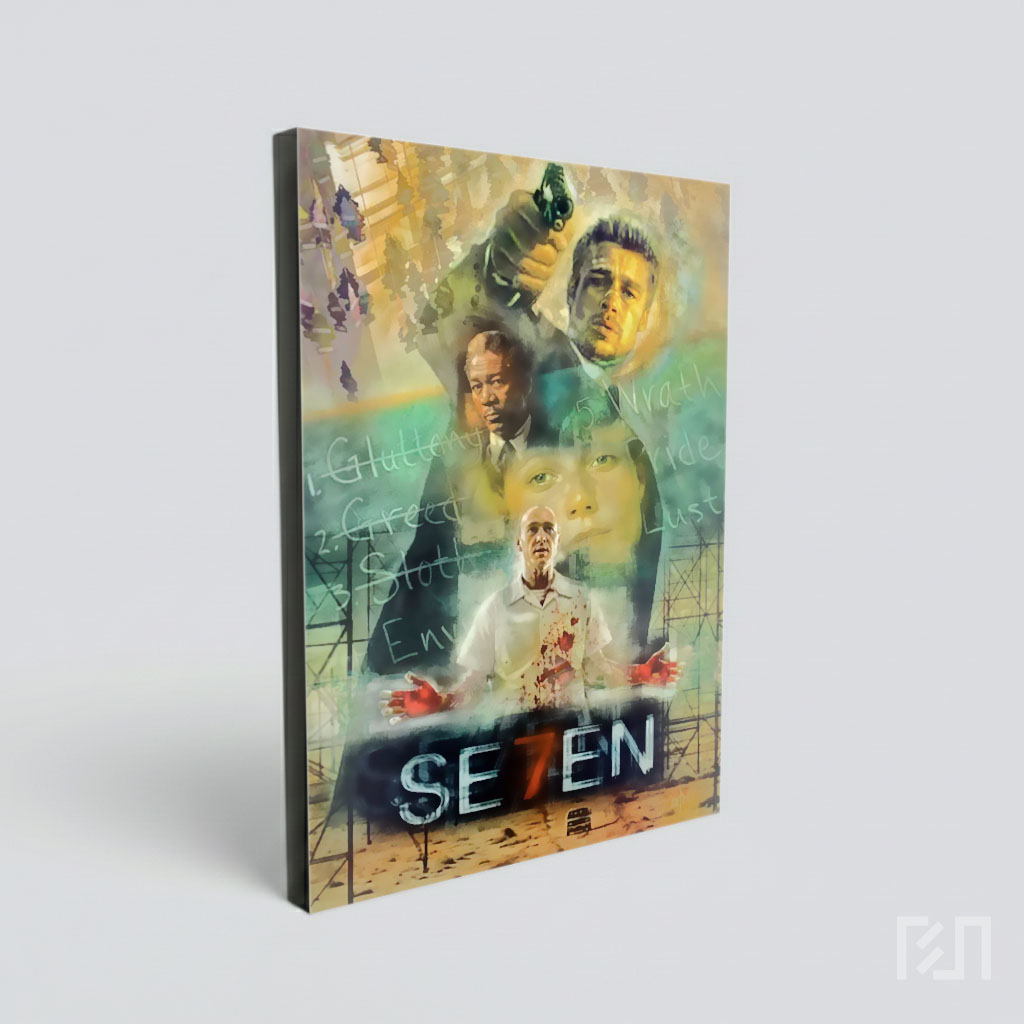 Poster Film Thriller Se7en