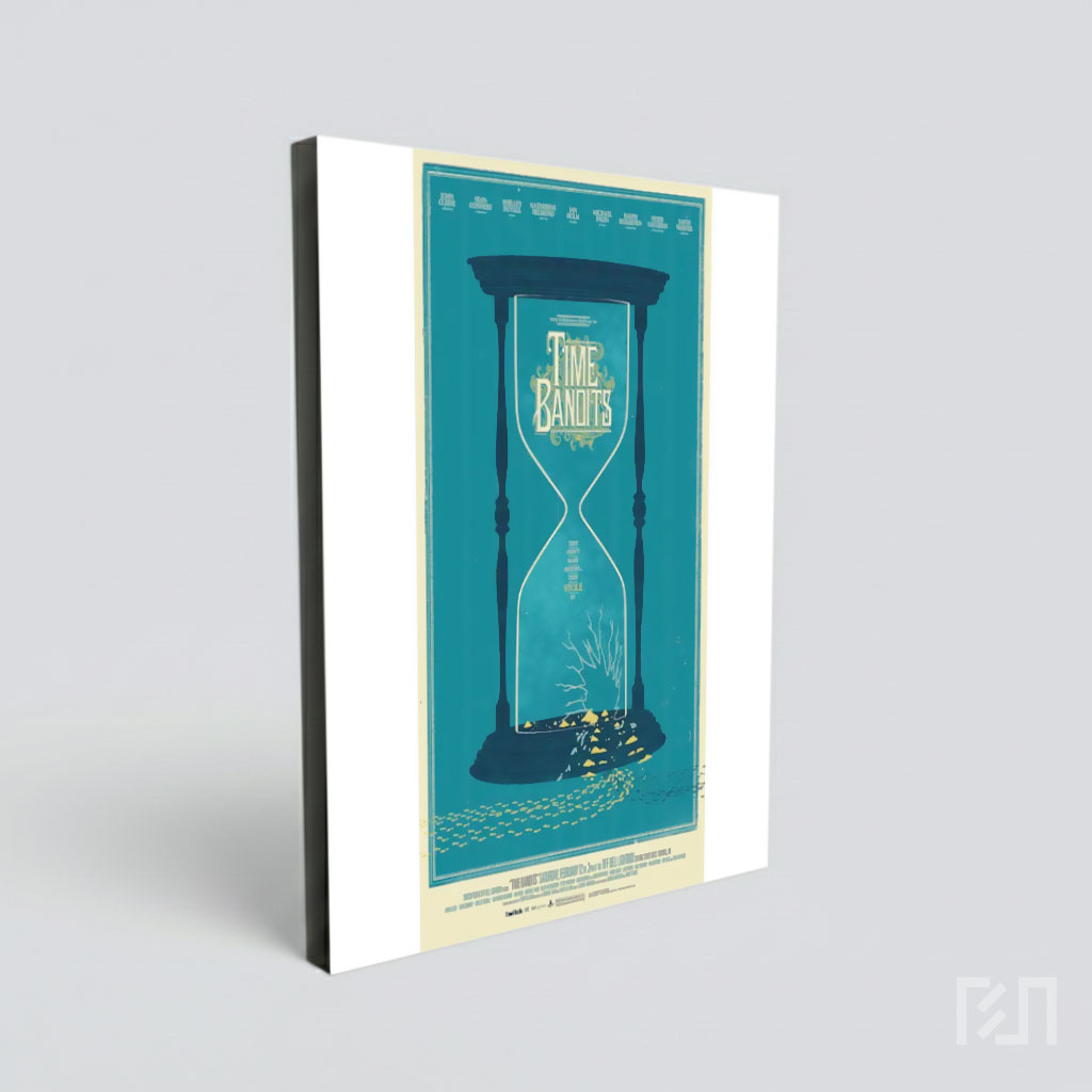 Poster Film Time Bandits - Desain Klasik