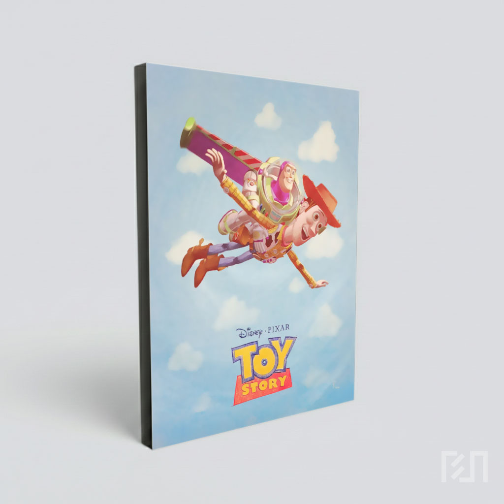 Poster Film Toy Story - Woody dan Buzz Lightyear
