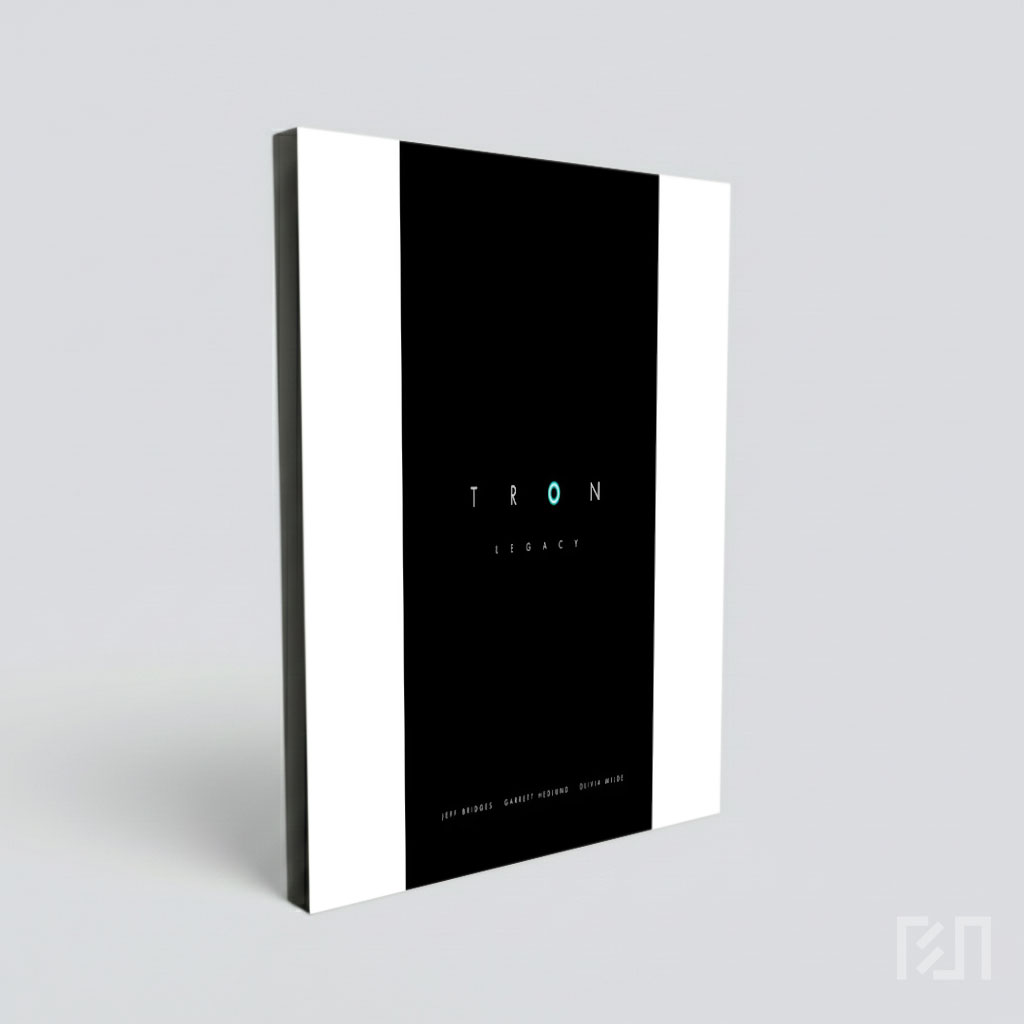 Poster Film Tron: Legacy Minimalis