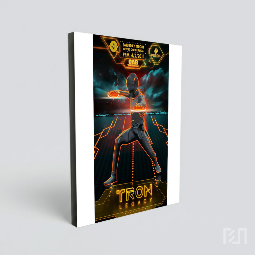 Poster Film Tron Legacy - Movies on the Plaza 2011