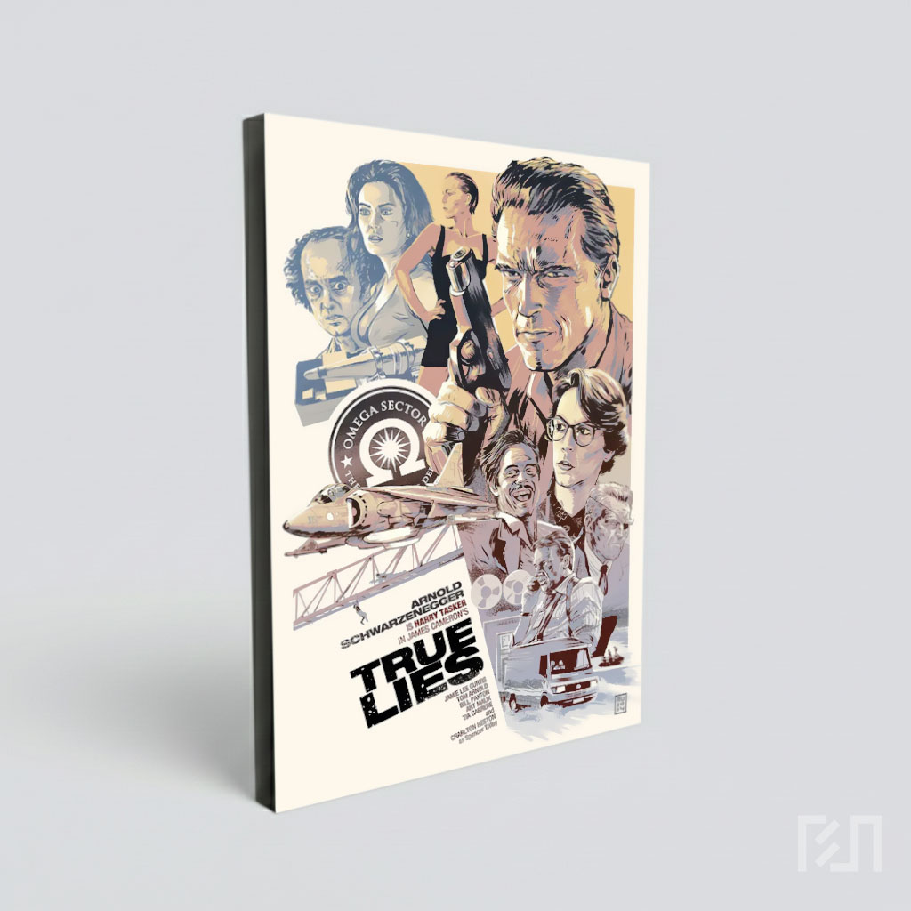 Poster Film True Lies Arnold Schwarzenegger