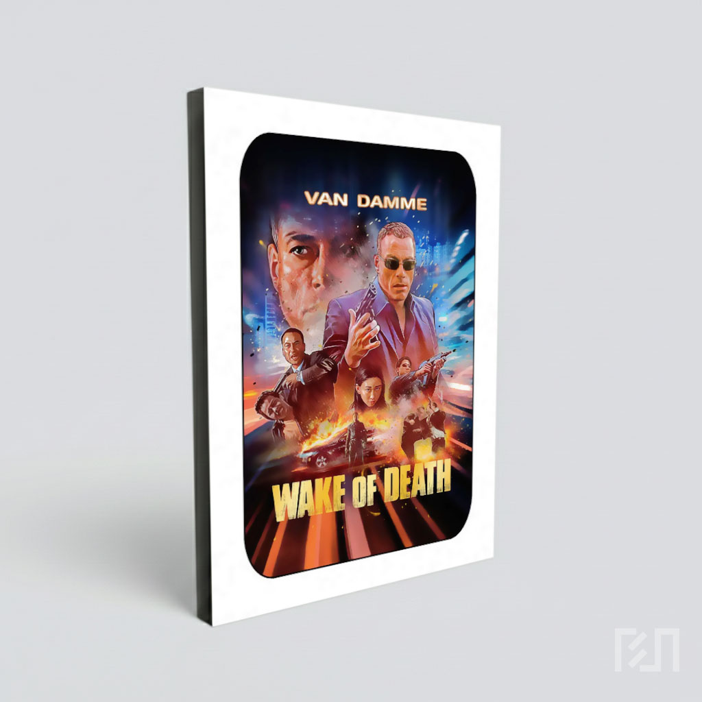 Poster Film Wake of Death Dibintangi Van Damme