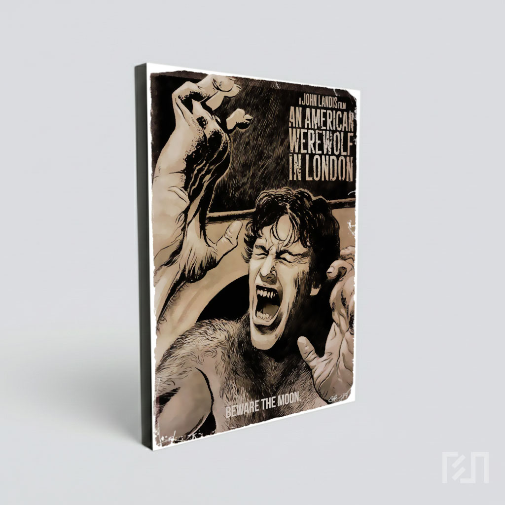 Poster Film Werewolf in London
