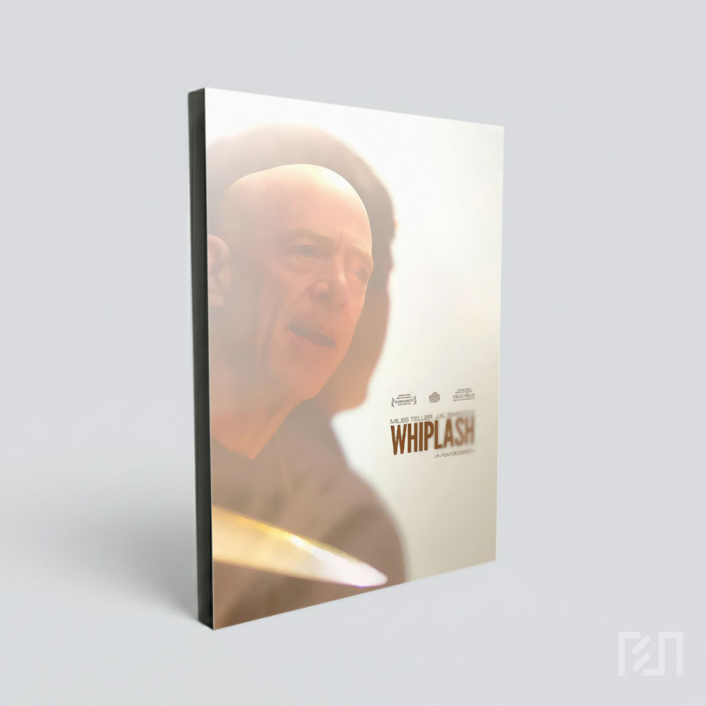 Poster Film Whiplash Menampilkan J.K. Simmons