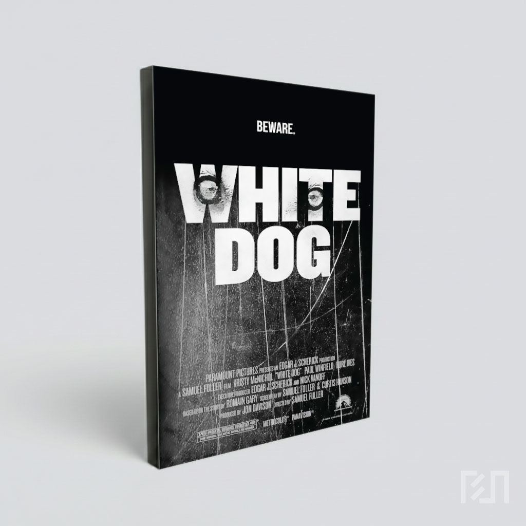 Poster Film White Dog (1982) Karya Samuel Fuller